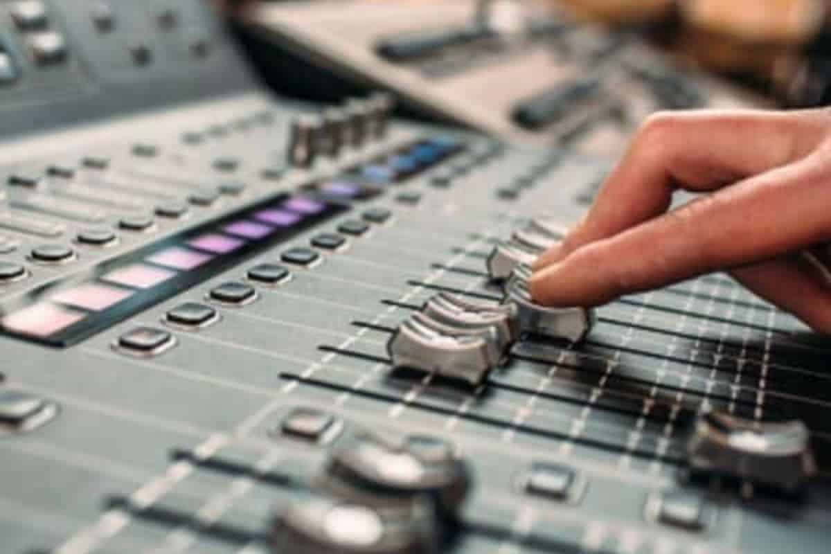 mixing desk