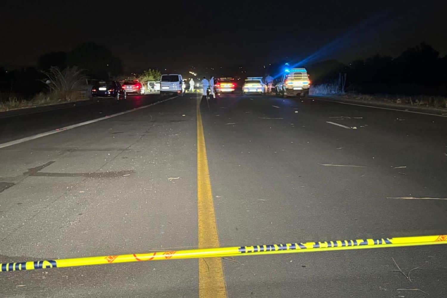 Suspected robbers killed in high-speed shootout with cops on N14