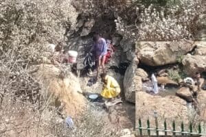 Naked people and rituals spark at Johannesburg park