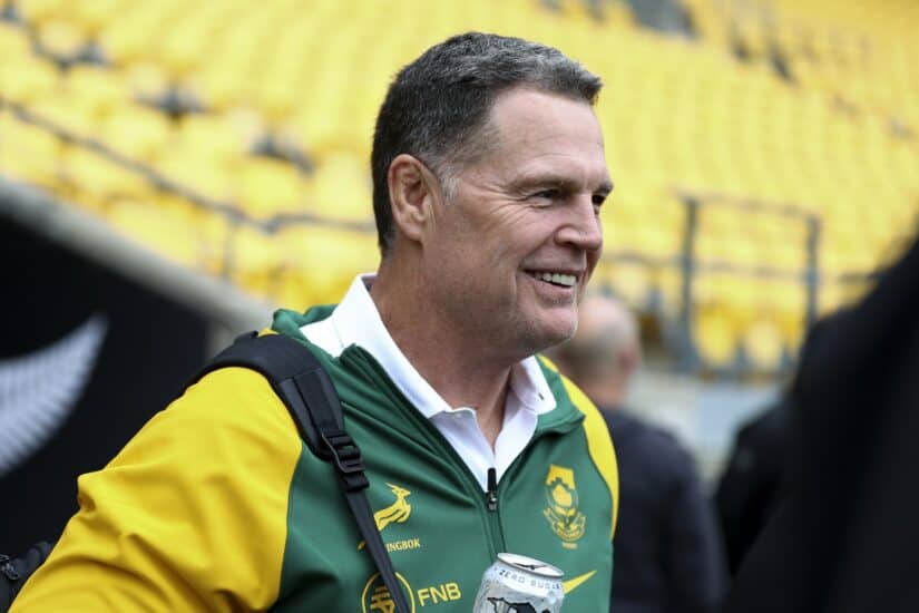 Springbok coach Rassie Erasmus