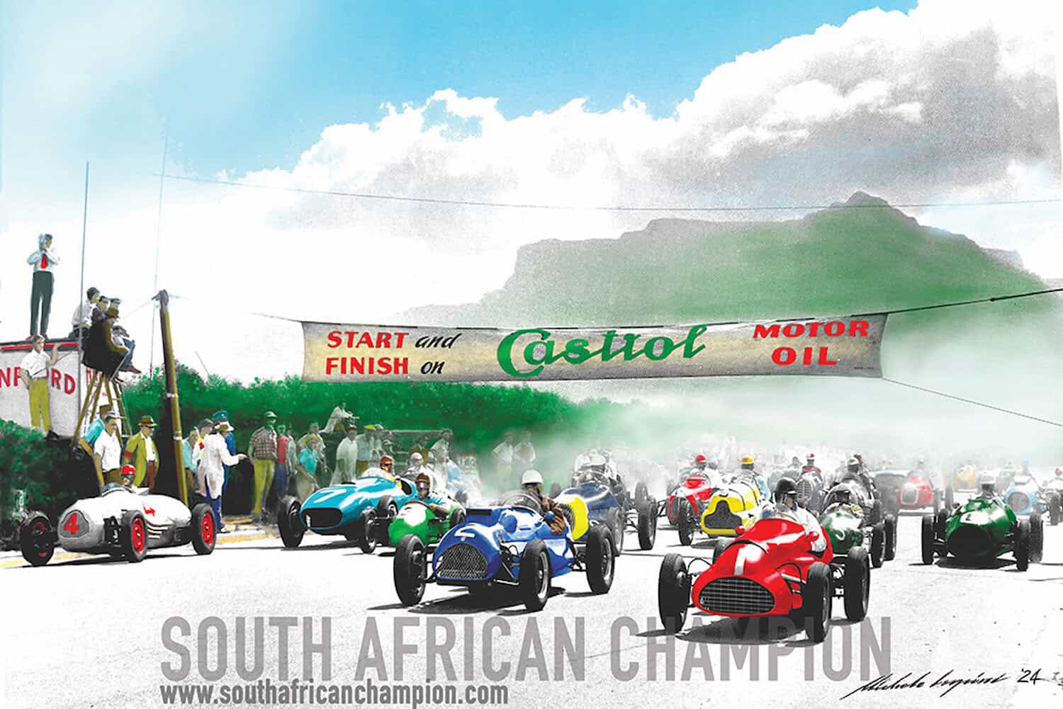 Review of South African Champion, the Entire, Epic Grand Prix, Formula 1, Single Seater and Specials Story.