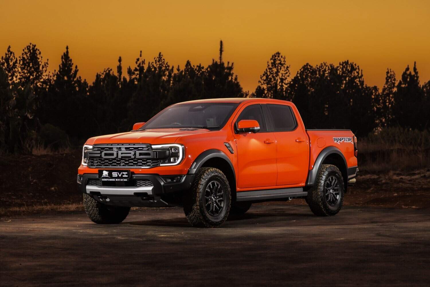 Ford Ranger Raptor discreet armored protection B6