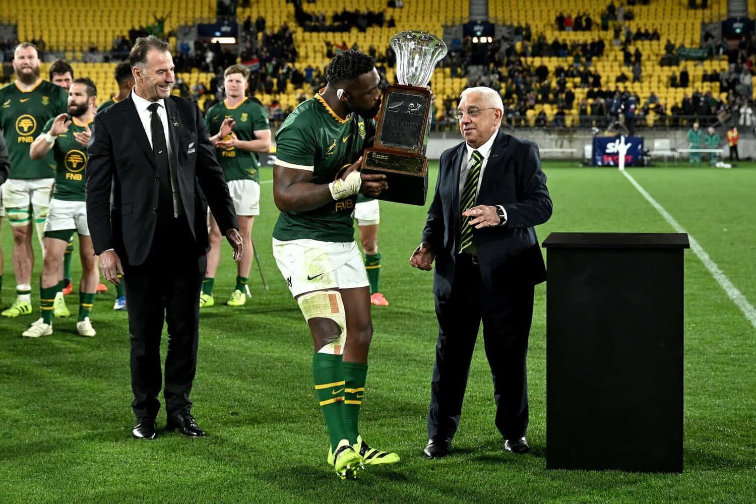 Springbok captain Siya Kolisi
