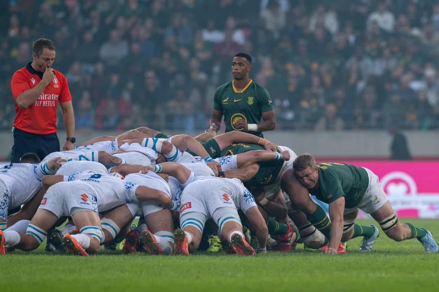 Springboks scrum