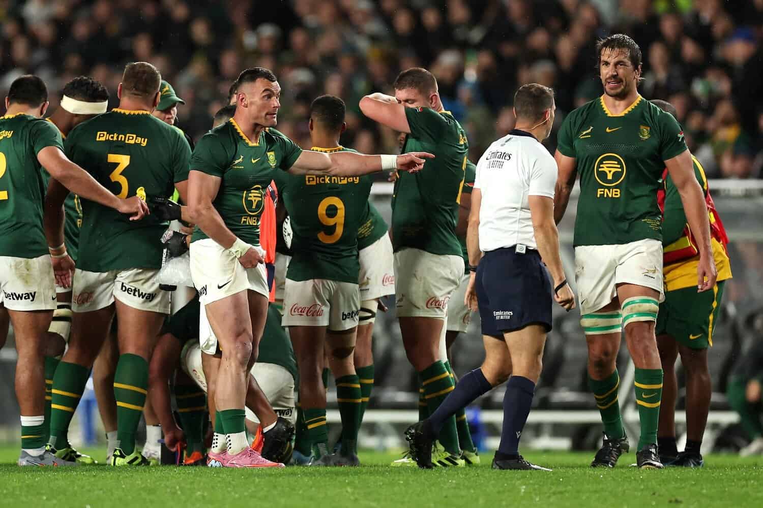 Springbok rugby players