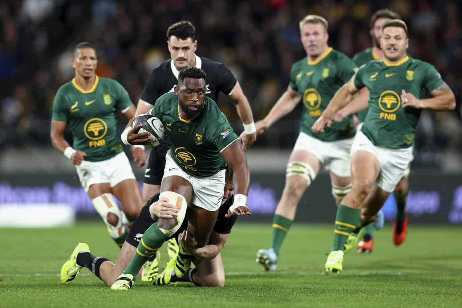 Springbok captain Siya Kolisi