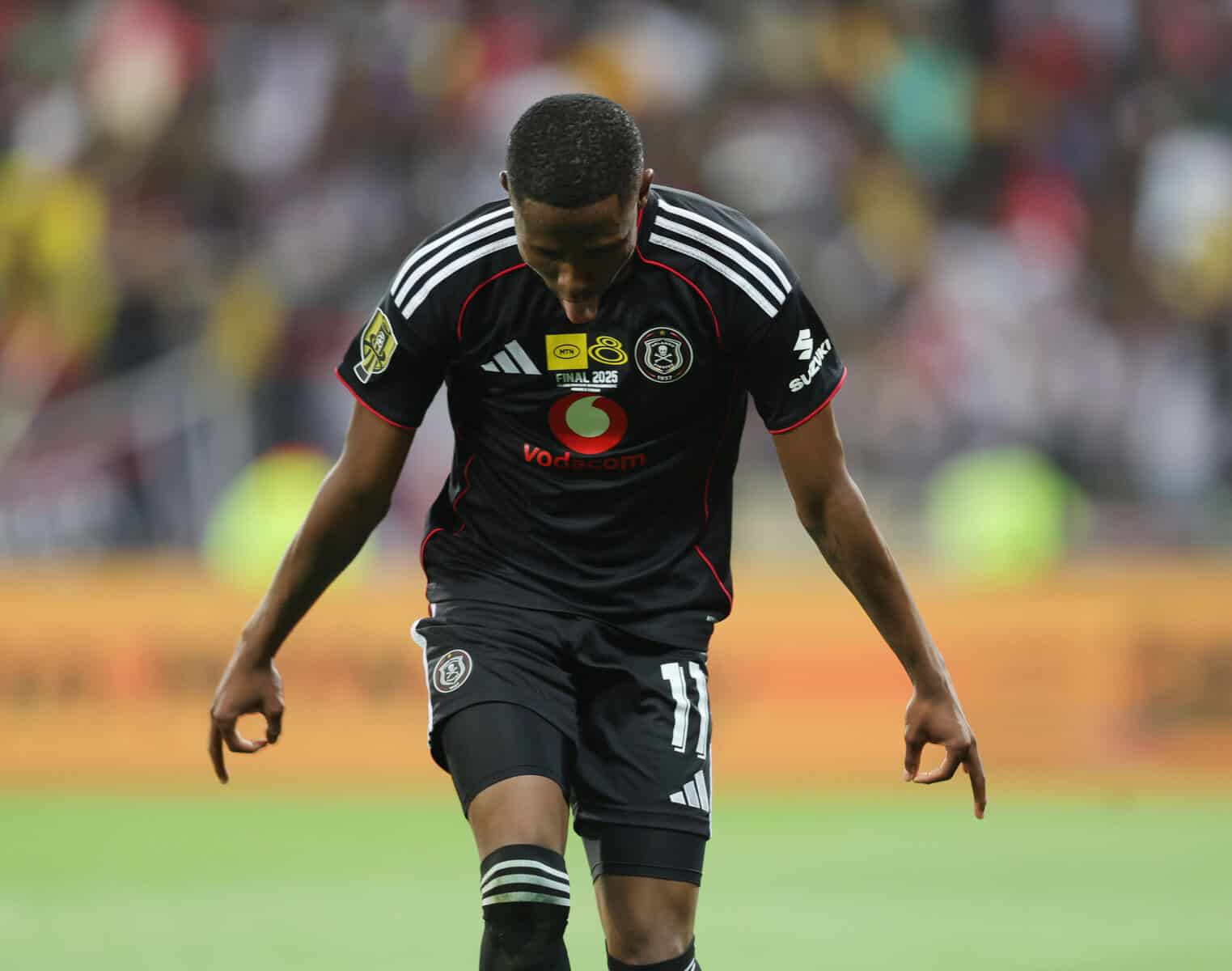 Moremi nets brace as Pirates clinch fourth consecutive MTN8 title