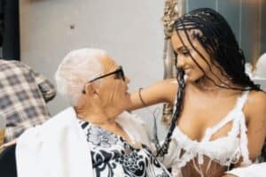 Tyla and Granny , Picture Facebook