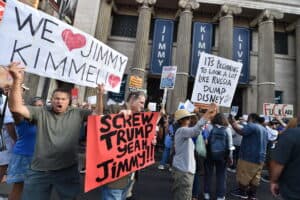 US comics slam 'censorship' after Kimmel pulled