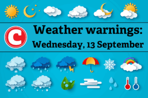 Weather forecast 17 September 2025