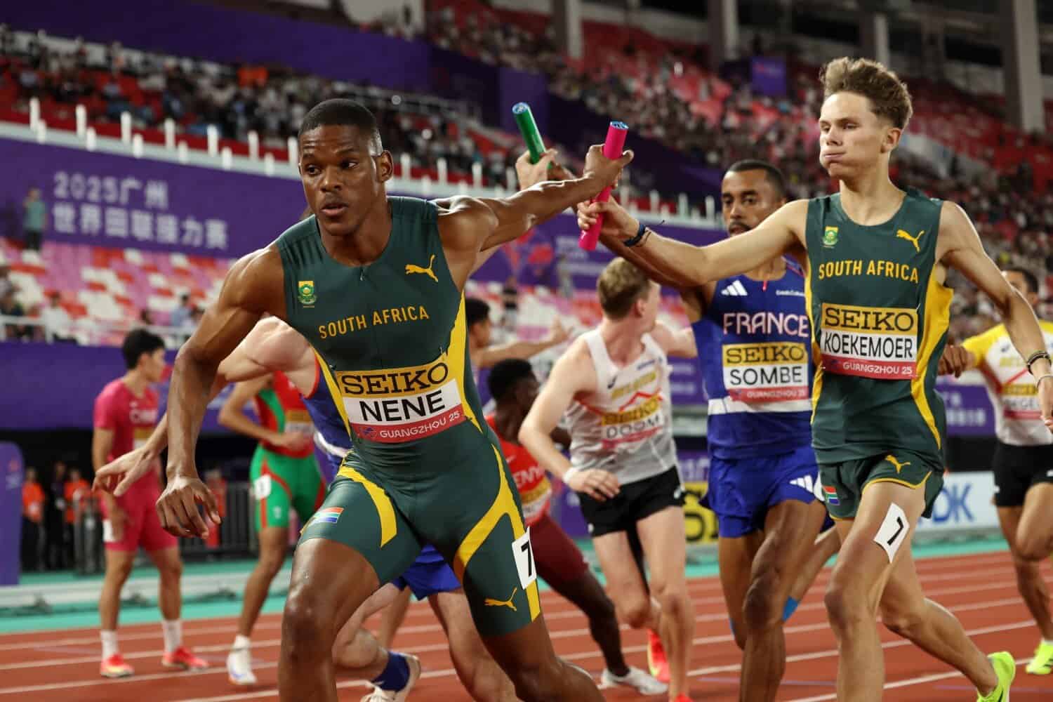 SA 4x400m relay