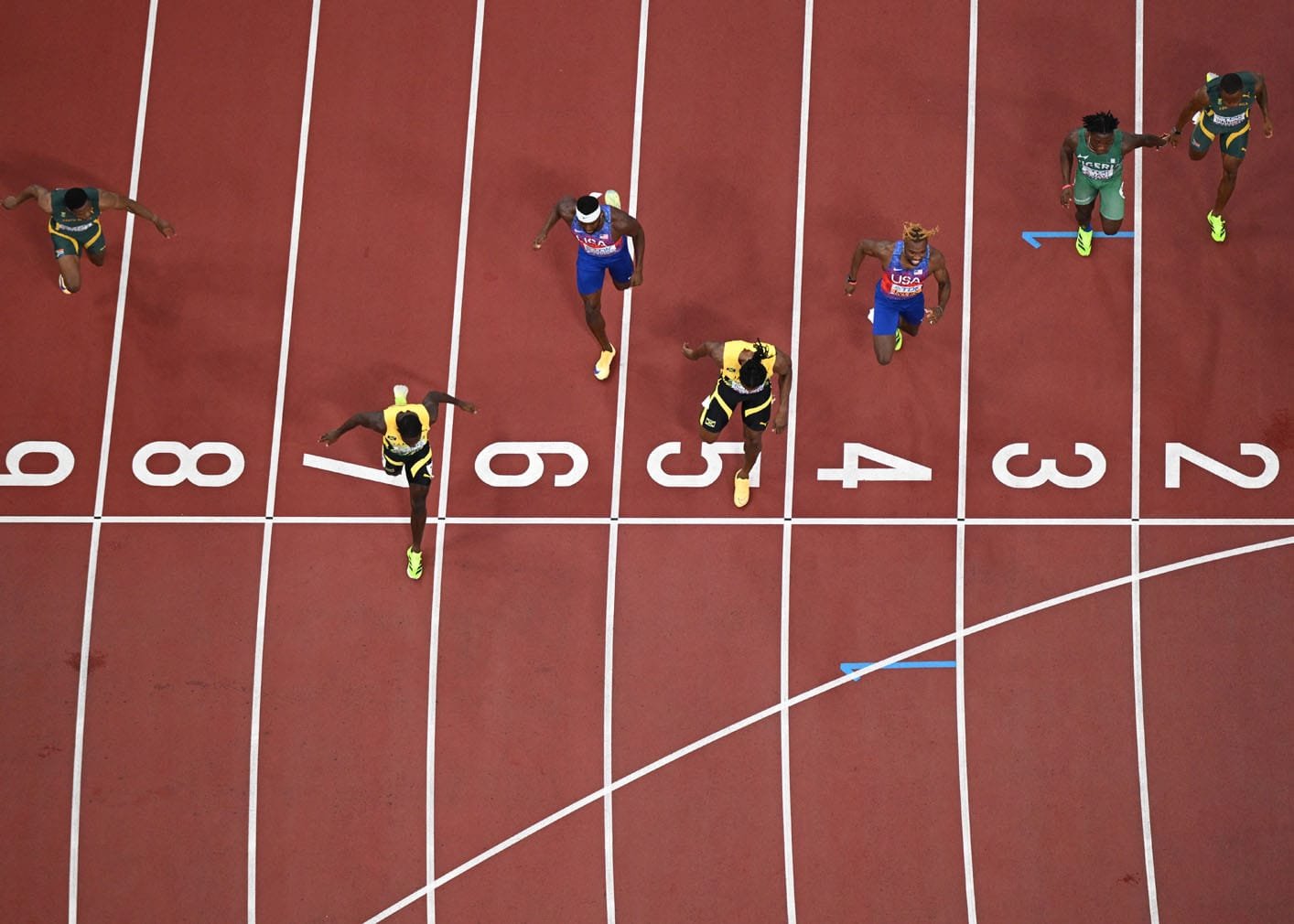 Jamaica's athlete Oblique Seville
