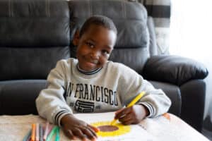 cancer survivor Avukile recieved a transplant