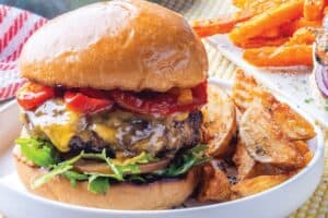 Big burger. Picture: Supplied