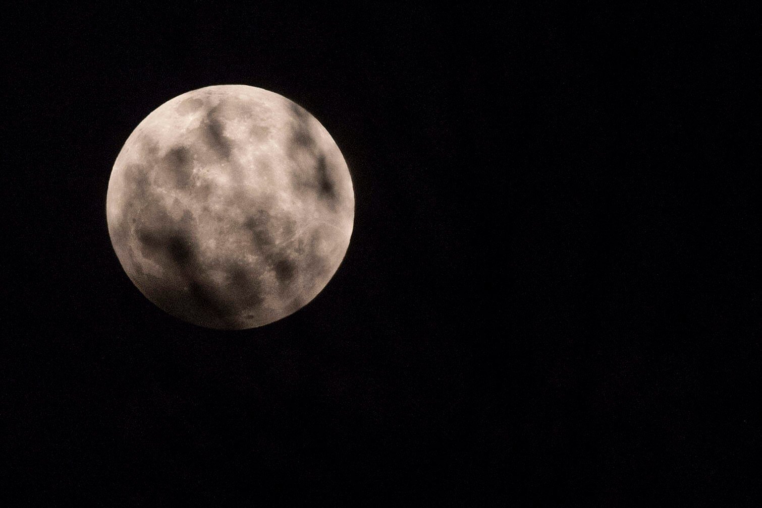 A partial eclipse of the moon is seen from Weltevreden Park