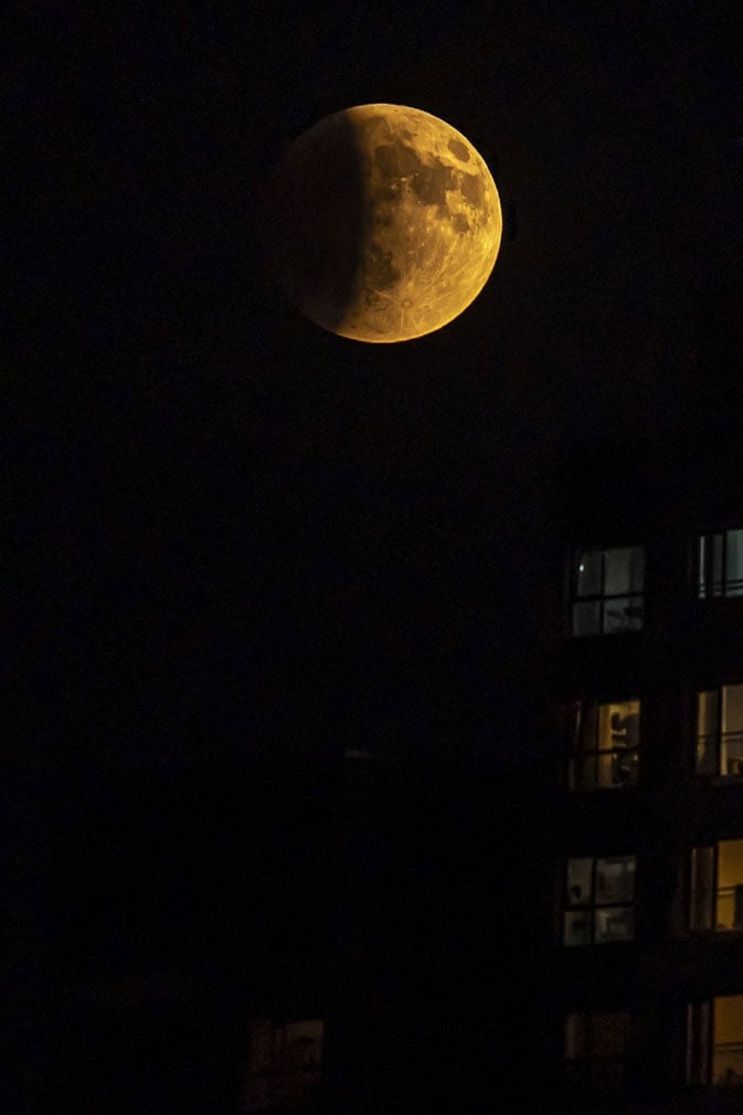 Blood Moon Over Ankara