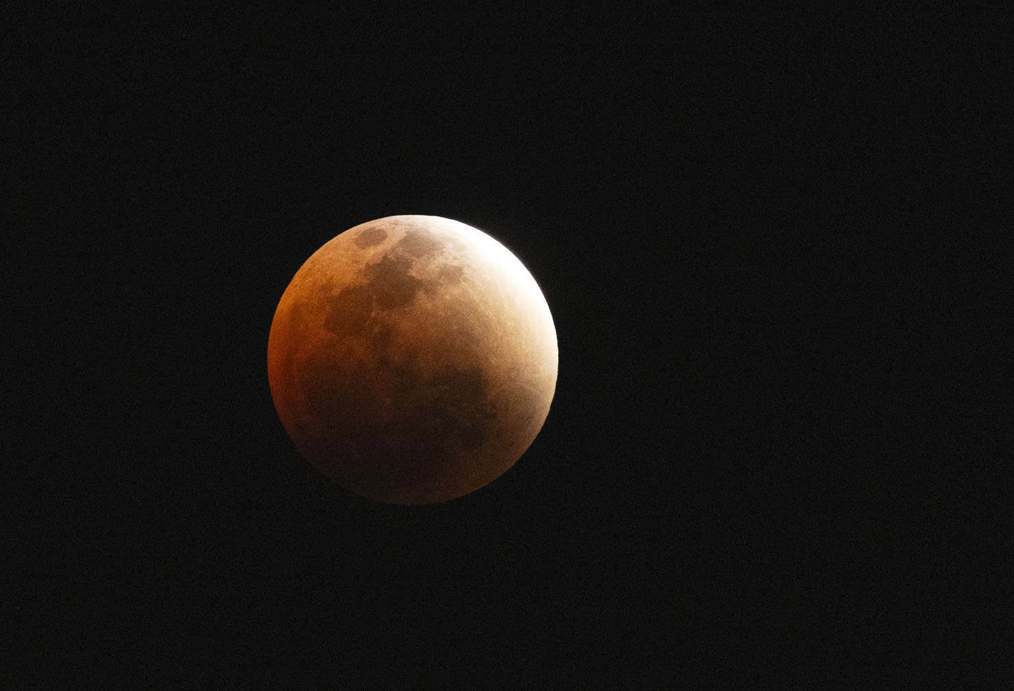 Total lunar eclipse in South Africa