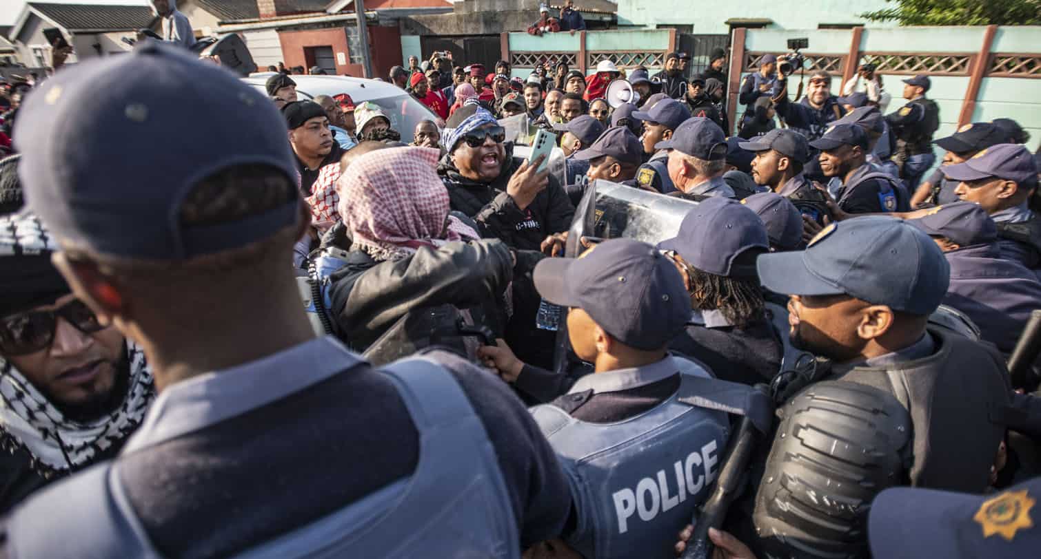 EFF March Against Drugs And Gangsterism In Mitchell's Plain
