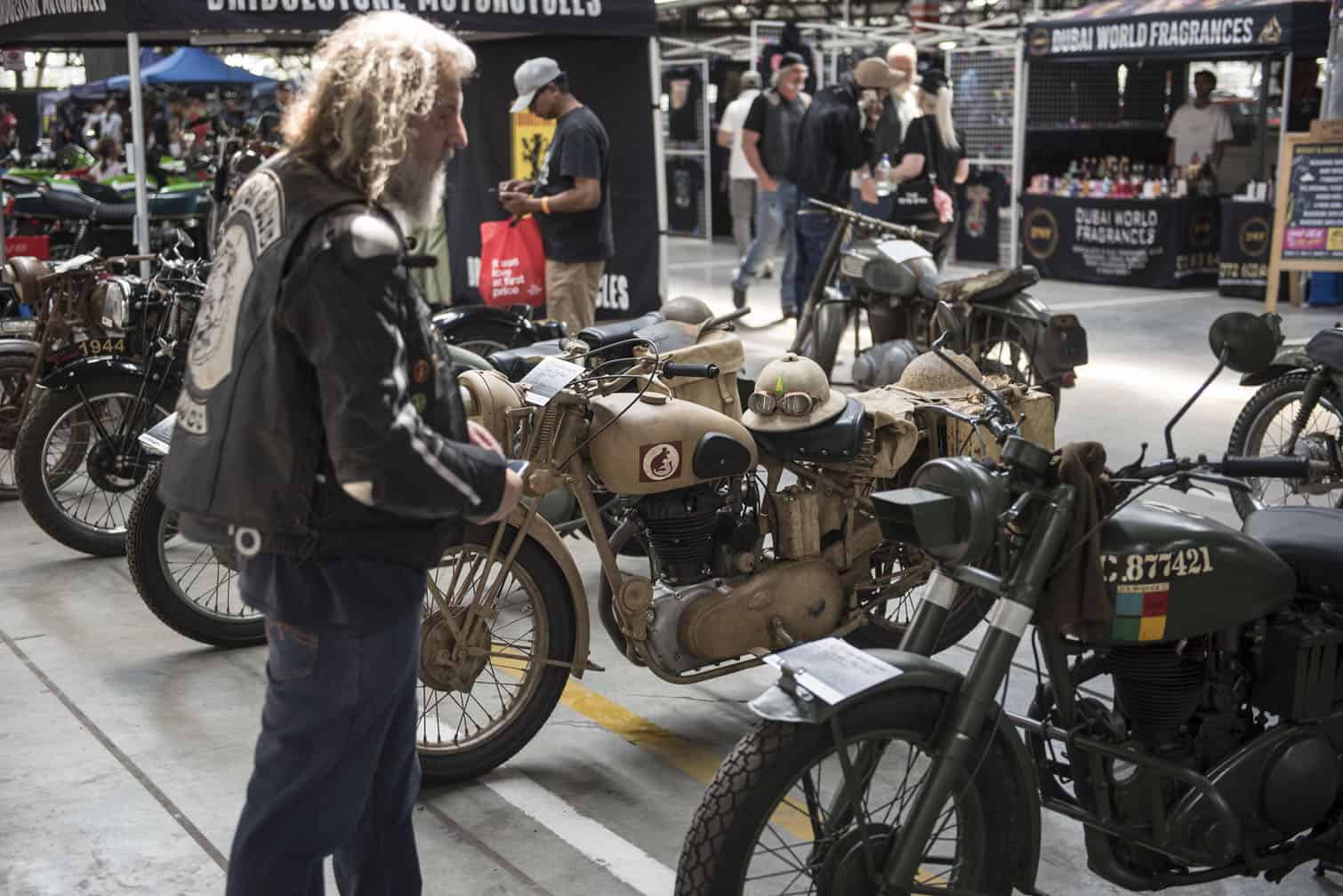 1000 bike show featuring classic motorcycles