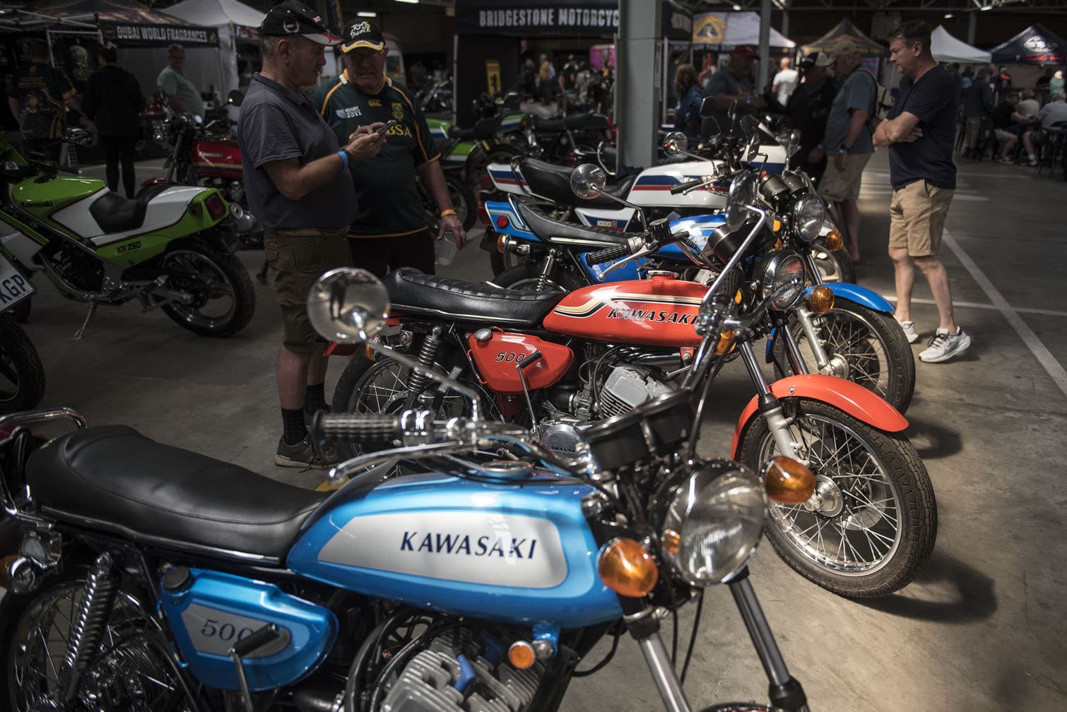 1000 bike show featuring classic motorcycles