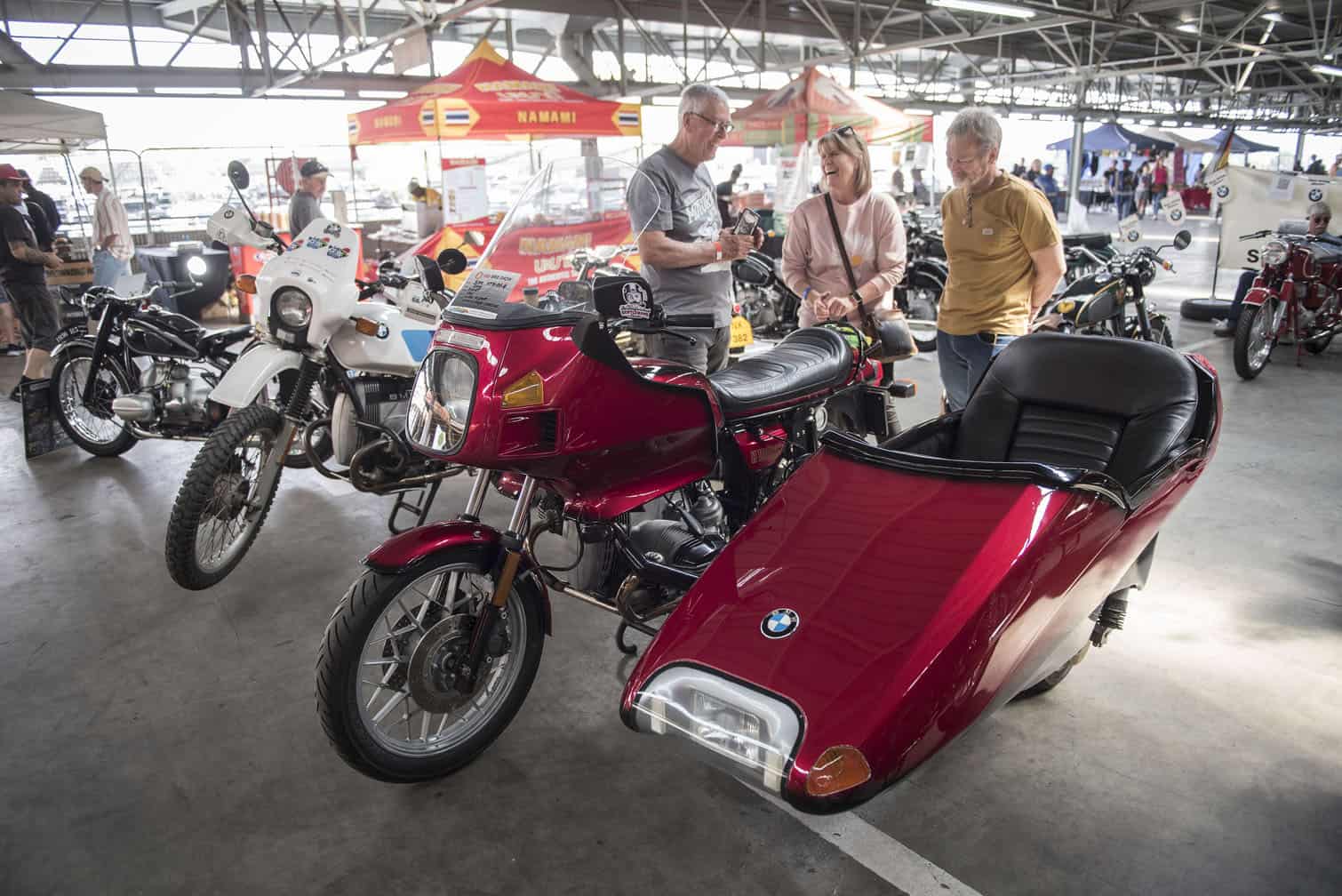 1000 bike show featuring classic motorcycles