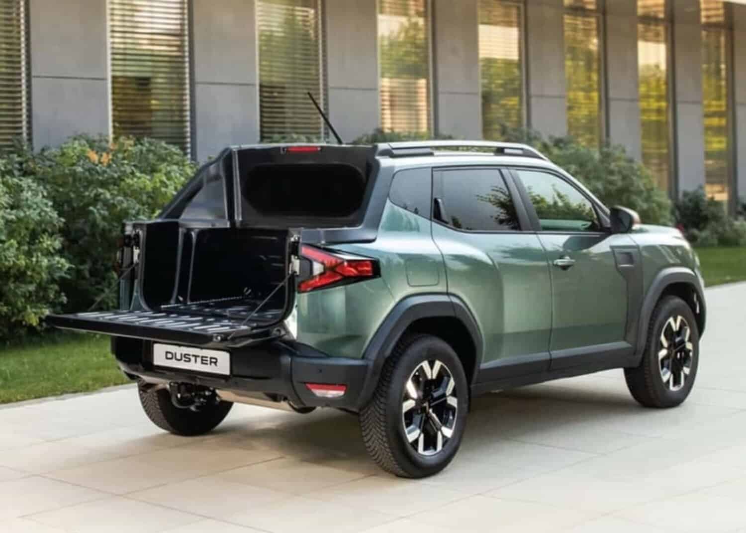 Dacia Duster bakkie revived as a bizarre double cab