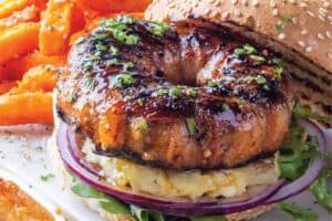 Donut burger. Picture: Supplied