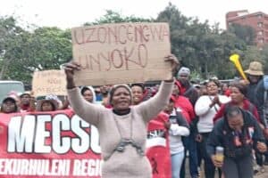Germiston Mecsu protest, September 2025