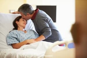 Supportive affection or a kiss goodbye? Picture: iStock