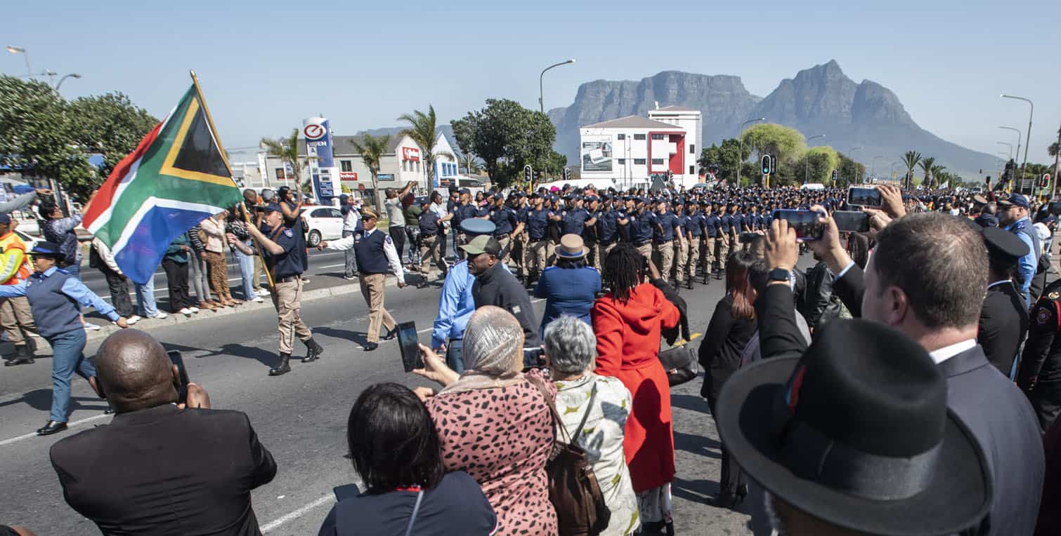 Hundreds Of Metro Police Officers Graduate At Athlone Stadium