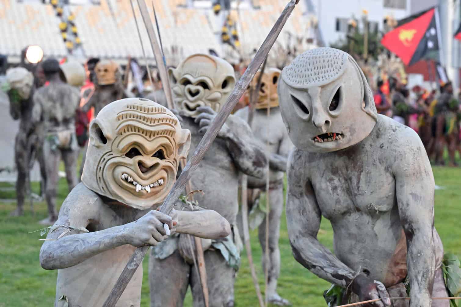 Celebrations for the 50th anniversary of independence for Papua New Guinea