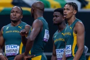 SA 4x100m relay team