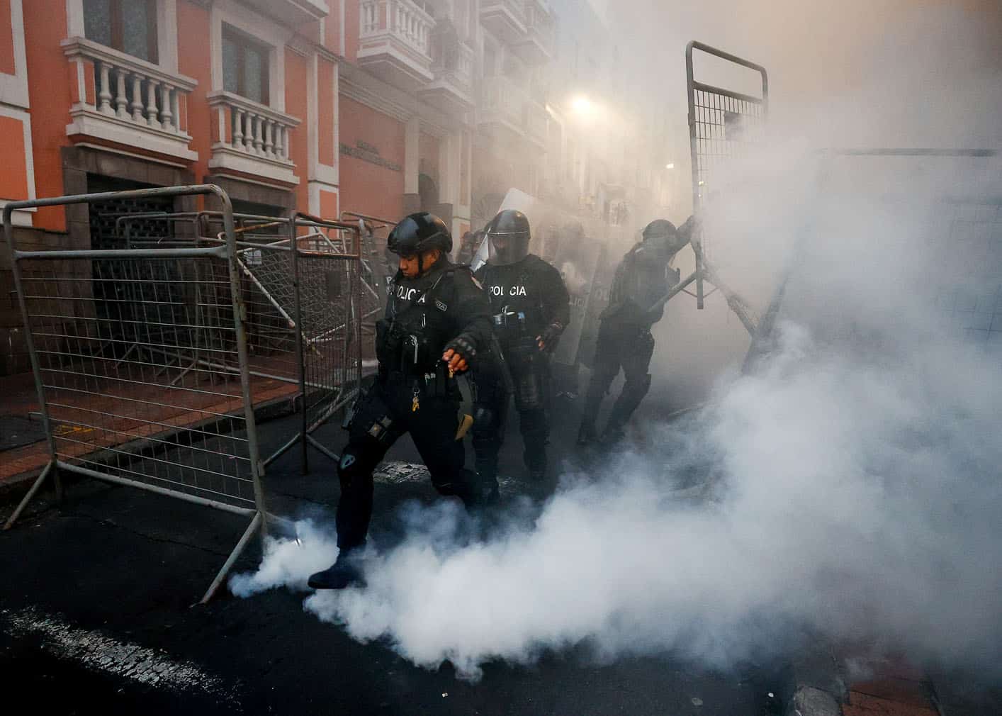 Social sectors protest against Noboa's government in Ecuador