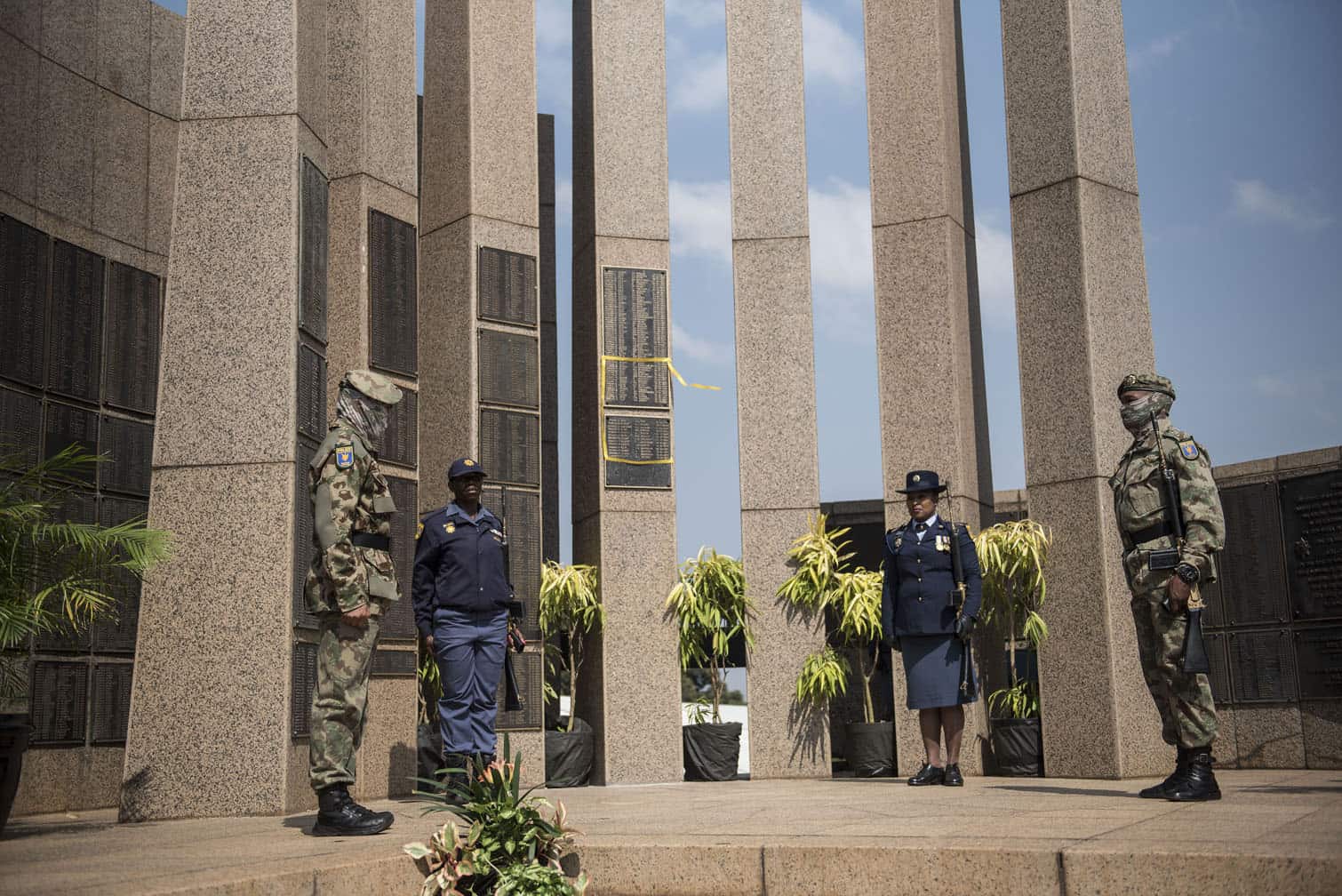 South African Police Service commemoration