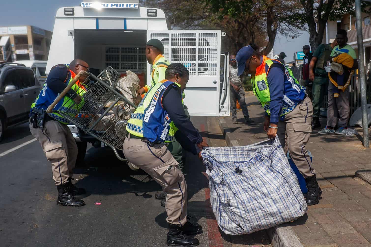 Public Safety Department Conduct City-Wide Operations In Midrand