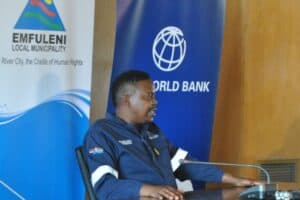 MMC for Public Works in the Emfuleni Local Municipality Tumi Mochawe