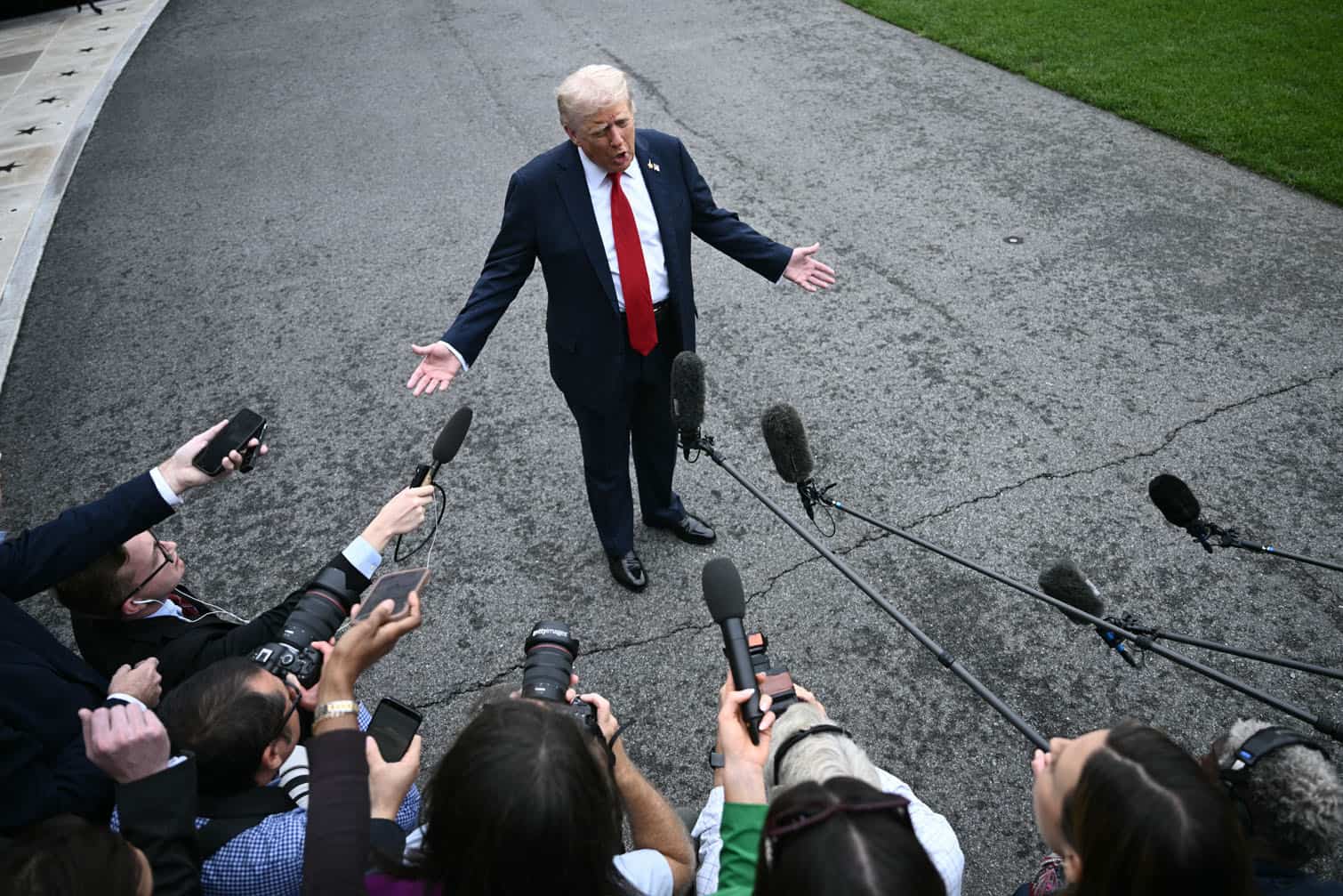 US President Donald Trump
