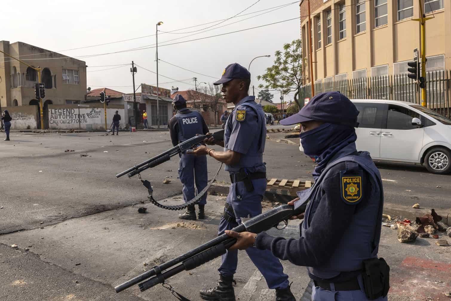 Johannesburg water and service delivery protest