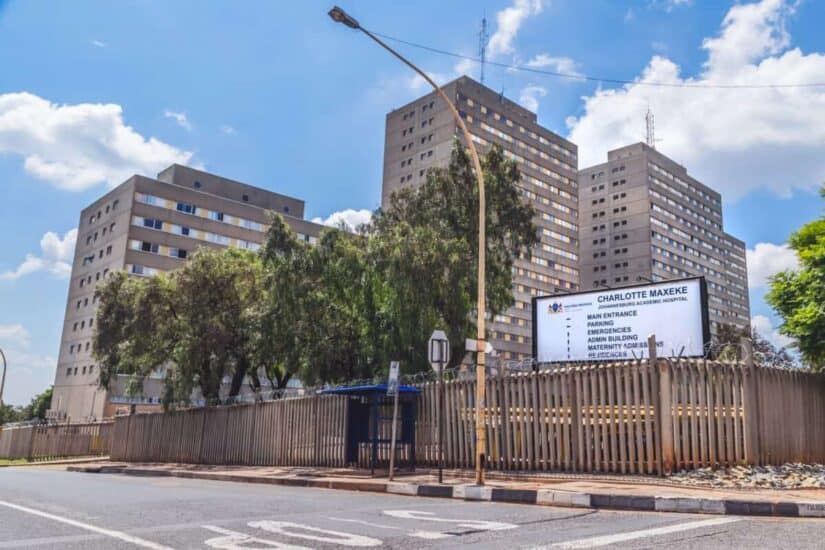 Blaze contained at Charlotte Maxeke Hospital