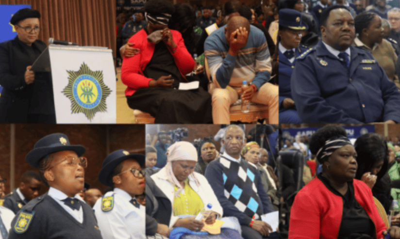Memorial service for three police officers killed last year
