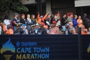 Cape Town marathon supporters