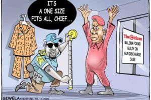 EFF Julius malema guilty firing gun