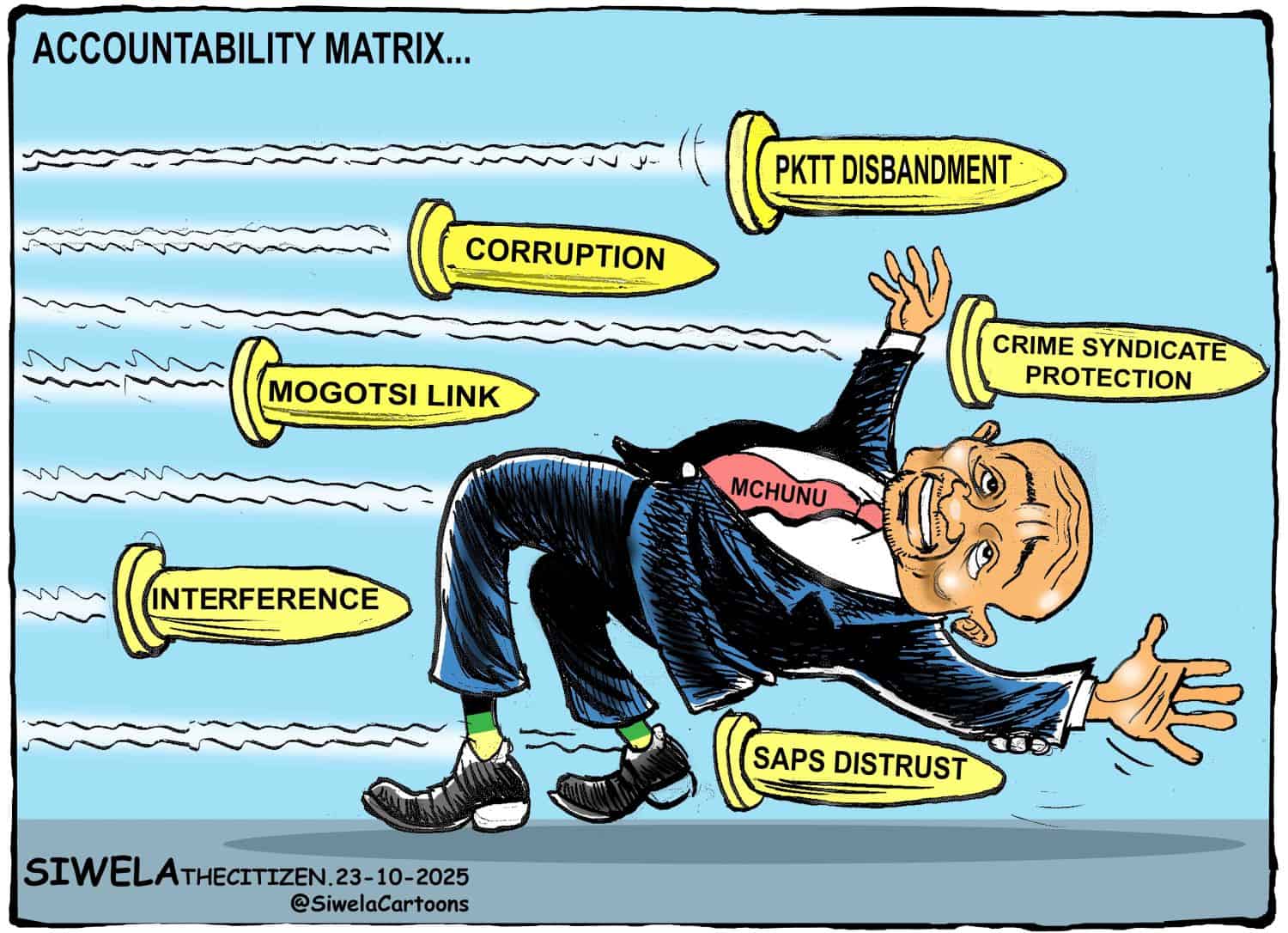 Senzo Mchunu ad hoc committee police