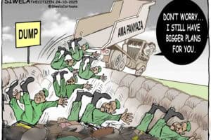 Cartoon of the day. Lesufi takes Amapanyaza off the streets.