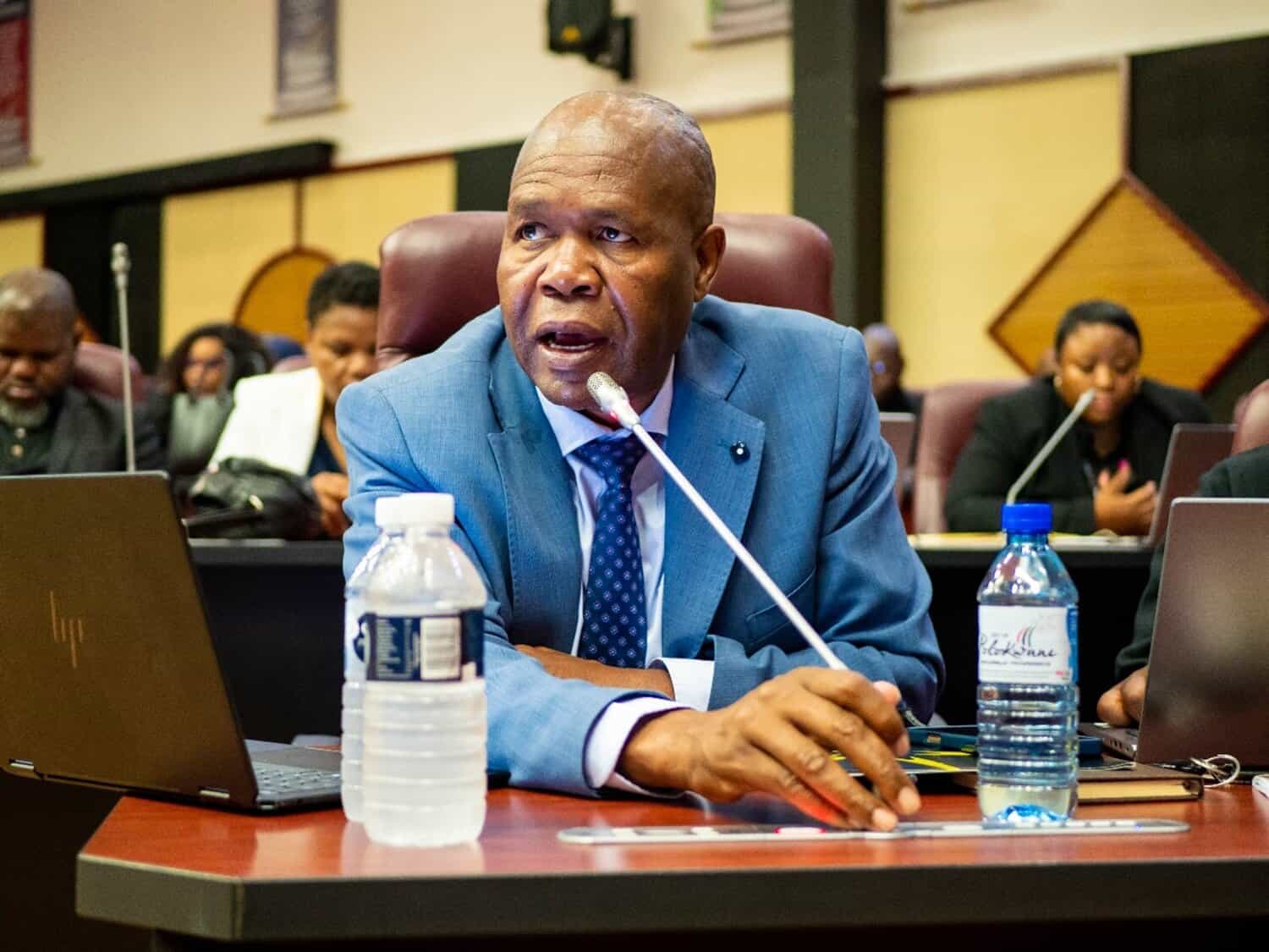 Mayor for the Polokwane local municipality, Makoro John Mpe.