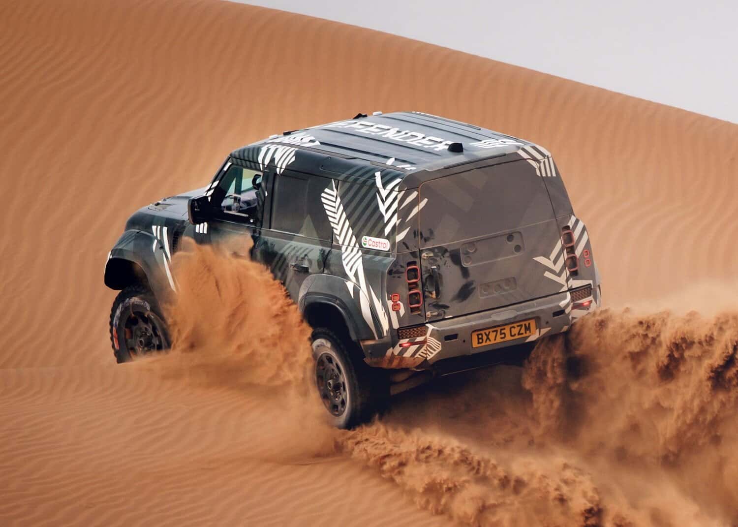 Defender D7X-R Dakar entry continues