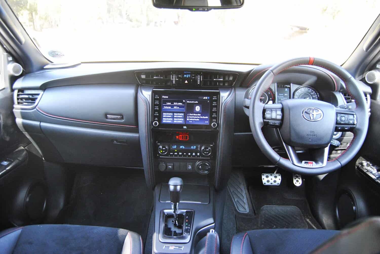 Driving Toyota's Fortuner GR Sport