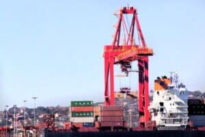 Durban port for containers