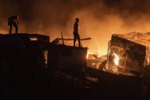 Fire engulfs Tshwane informal settlement