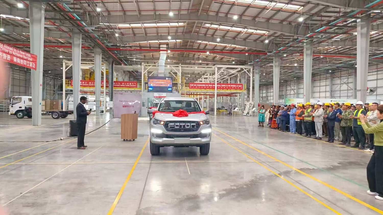 First locally made pre-production Foton Tunland revealed